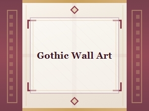 Gothic Wall Art | Dark & Elegant Decor for Your Home